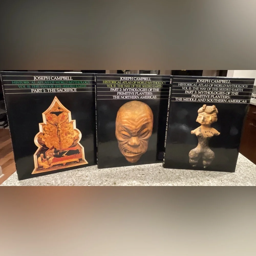 Joseph Campbell 5-Book Set – Historical Atlas Mythology (B39)✨✨